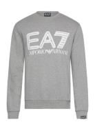 Sweatshirts Tops Sweatshirts & Hoodies Sweatshirts Grey EA7