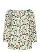 Beriliw Blouse Tops Blouses Long-sleeved Green InWear