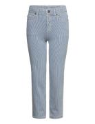 Tnstripe Wide Jeans Bottoms Jeans Wide Jeans Blue The New