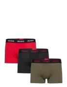 Trunk Triplet Pack Boxershorts Black HUGO