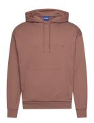 Nottyo Tops Sweatshirts & Hoodies Hoodies Brown HUGO BLUE