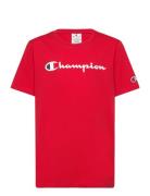 Ss Tee Tops T-Kortærmet Skjorte Red Champion