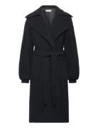Colette Coat Outerwear Coats Winter Coats Black Ida Sjöstedt
