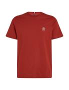 Monogram Imd Tee Tops T-Kortærmet Skjorte Red Tommy Hilfiger