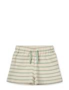 Valdis Stripe Shorts Bottoms Shorts Blue Liewood