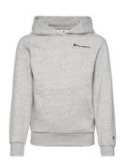 Hooded Sweatshirt Tops Sweatshirts & Hoodies Hoodies Grey Champion