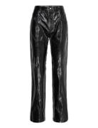 C_Tadas Bottoms Trousers Leather Leggings-Bukser Black BOSS