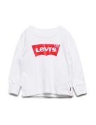 Ls-L/S Tee Tops T-shirts Long-sleeved T-Skjorte White Levi's