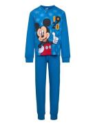 Pyjama Pyjamassæt Blue Mickey Mouse