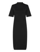 Luciliabbcarol Dress Knælang Kjole Black Bruuns Bazaar
