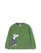 Knitwear Pullover For Baby Boy -Bci Tops Knitwear Pullovers Green Bobo...