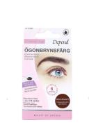 Ögonbrynsfärg Brunsvart /No/Dk Øjenbrynsgel Makeup Nude Depend Cosmeti...