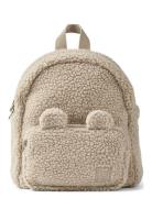 Allan Pile Backpack With Ears Accessories Bags Backpacks Beige Liewood