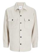 Jjebradley Ollie Overshirt Ls Noos Tops Overshirts Beige Jack & J S