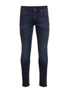 Tapered Fit Jeans - Dark Rinse Bottoms Jeans Tapered Lindbergh