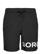 Borg Swim Shorts Sport Shorts Black Björn Borg