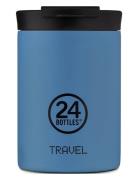 Travel Tumber Home Tableware Cups & Mugs Thermal Cups Blue 24bottles