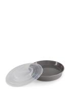 Twistshake Plate Home Meal Time Plates & Bowls Plates Grey Twistshake