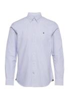 Oxford Striped Bd Shirt Designers Shirts Business Blue Morris