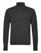 Wool Klemens Knit Fav Tops Knitwear Turtlenecks Grey Mads Nørgaard