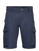 Relaxed Twill Cargo Shorts Bottoms Shorts Cargo Shorts Blue GANT