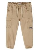 Nmmben Cargo R Twi Pant 1771-Hi Noos Bottoms Beige Name It