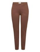 Fplano Pa 1 Bottoms Trousers Chinos Brown Fransa Curve