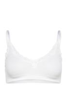 Rwbarbados Bra Top Lingerie Bras & Tops Soft Bras Non Wired Bras White...