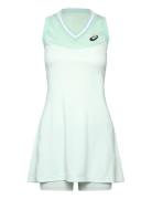 Women Match Dress Sport Short Dress Green Asics