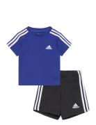 I 3S Sport Set Sport Sets With Short-sleeved T-shirt Blue Adidas Perfo...