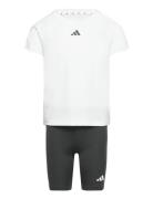 Jg Tr-Es 3S Tse Sport Sets With Short-sleeved T-shirt White Adidas Spo...