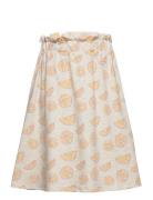 Sgmandy Oranges Skirt Dresses & Skirts Skirts Midi Skirts Grey Soft Ga...