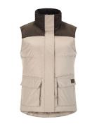 W Storen Sport Padded Vests Khaki Green Skogstad