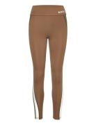 Ekiden_Alica Bottoms Running-training Tights Brown BOSS