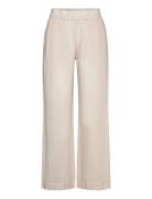 Phillipa-M Bottoms Trousers Linen Trousers Beige MbyM