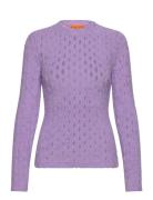 Sgjuno, 1996 Fluffy Jersey Designers Knitwear Jumpers Purple STINE GOY...