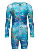 Neka Ls Swimwear Uv Clothing Uv Suits Blue Molo