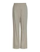 Yasflaxy Hw Linen Pant Noos Bottoms Trousers Linen Trousers Beige YAS