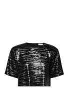 2Nd Edition Dayo - Animal Glam Tops Crop Tops Short-sleeved Crop Tops ...