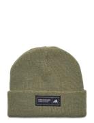 Ess Beanie Cuff Sport Headwear Beanies Khaki Green Adidas Performance