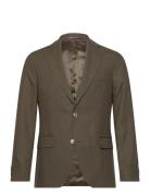 Fogerty Blazer Designers Blazers Single Breasted Blazers Khaki Green O...