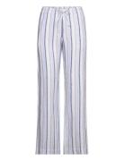 Hoys Straight String Pants 14329 Bottoms Trousers Linen Trousers Multi...