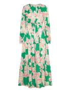 Casey Long Sleeve Maxi Dress Designers Maxi Dress Green Malina