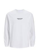 Jorvesterbro Tee Ls Crew Neck Noos Tops T-Langærmet Skjorte White Jack...