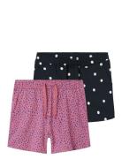 Nkfvigga 2P Shorts Noos Bottoms Shorts Multi/patterned Name It