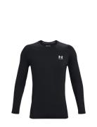 Ua Hg Armour Fitted Ls Tops T-Langærmet Skjorte Black Under Armour