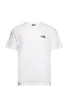 M Ss Simple Dome Tee Sport T-Kortærmet Skjorte White The North Face