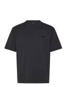 Hale Logo T-Shirt Tops T-Kortærmet Skjorte Black J. Lindeberg