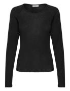 Cc Heart Lana Knitted Sweater Tops Knitwear Jumpers Black Coster Copen...