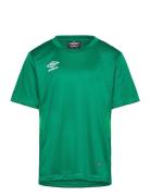 Liga Ss Jersey Jr Tops T-Kortærmet Skjorte Green Umbro